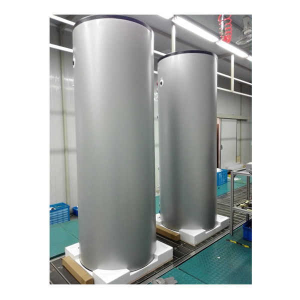 Вертикални хоризонтални резервоар за воду или раствор са јакном од нерђајућег челика 